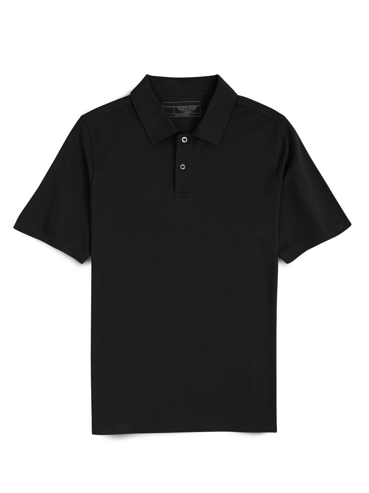 Kemeja Polo Hitam